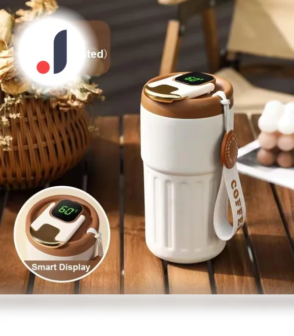 Smart Water Thermos — Travel Drinkware, TOP-MALL-001