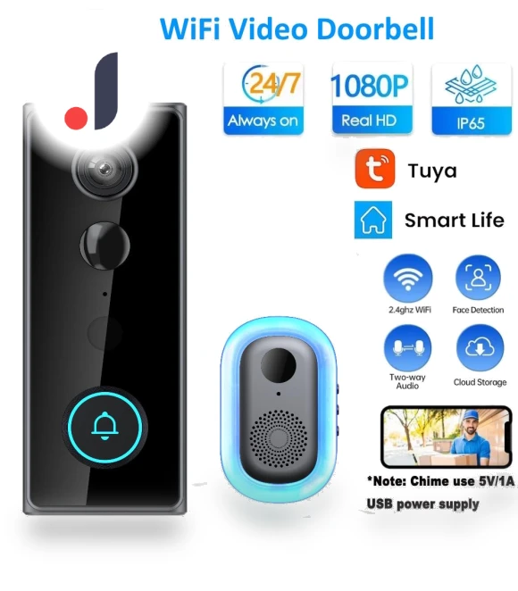 Smart WiFi Doorbell — Smart Home Security, wmlike mz
