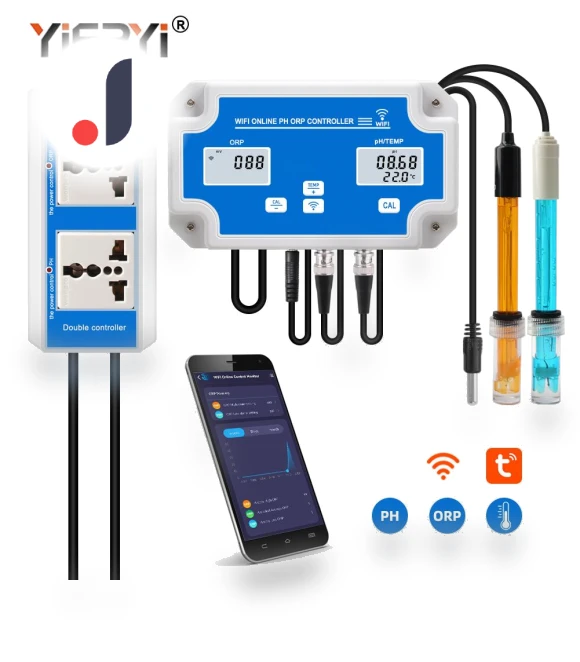 Smart WiFi Water Quality Monitor — Test Kits & Thermometers, yieryi