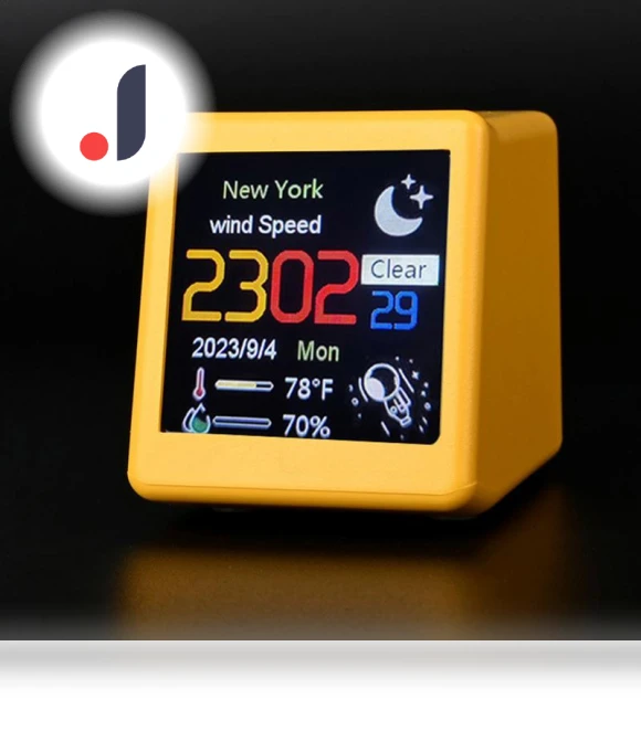 Smart WiFi Weather Station with Clock — Alarms & Clocks, Darling Home