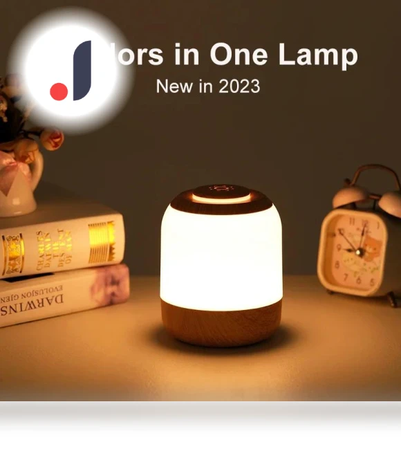 Touch Rechargeable Bedside Lamp — Night Lights, TOP-MALL-001