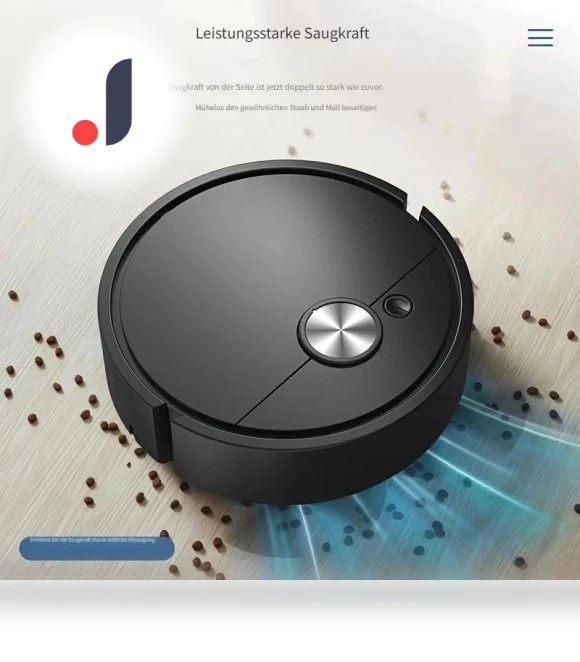 Ultra-thin Intelligent Cleaning Solution — Smart Cleaning Robots, Living style
