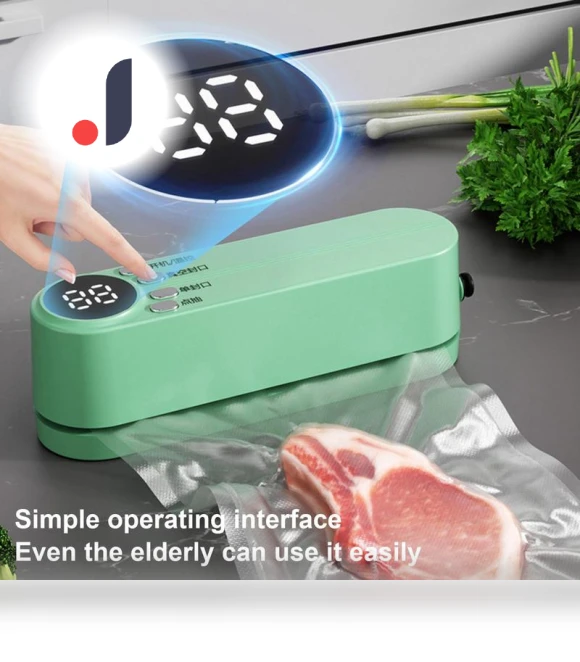 USB Rechargeable Food Vacuum Sealer — Vacuum Bags, Darling Child Boutique