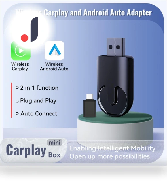 Wireless Android Auto Smart Box — Stereo Receivers, Souldream