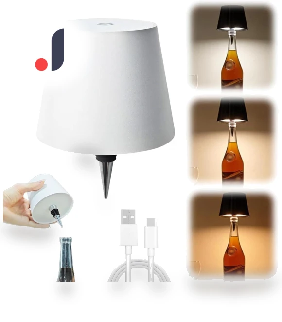 Wireless Bottle Lamp — Desk & Table Lighting, RuKing
