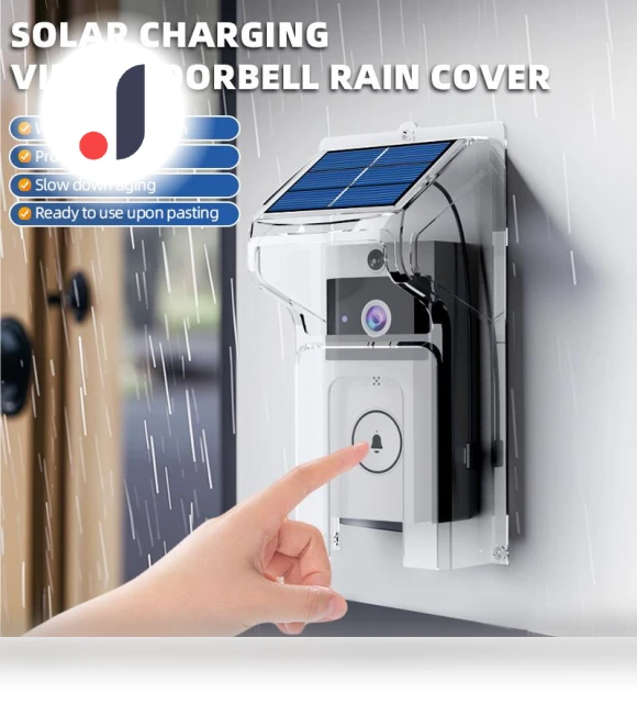 Wireless Doorbell Camera with Solar Charging — Smart Home Security, NEOLOVELY