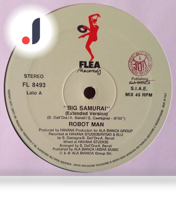 12inch Record ROBOT MAN - Big Samurai — , RecordCityJP