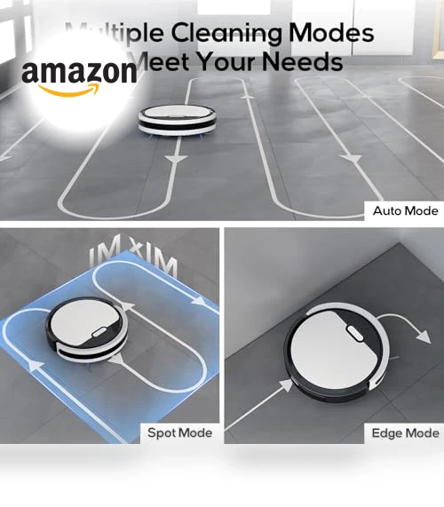3-in-1 Ultra Thin Robot Vacuum and Mop Combo — Smart Cleaning Robots, Kipvvo
