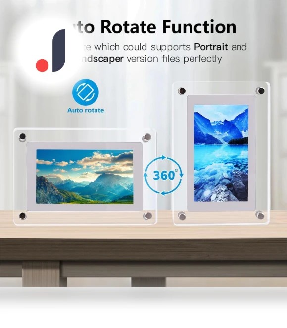 5-inch Acrylic Video Player — Digital Frames, Good Household Items