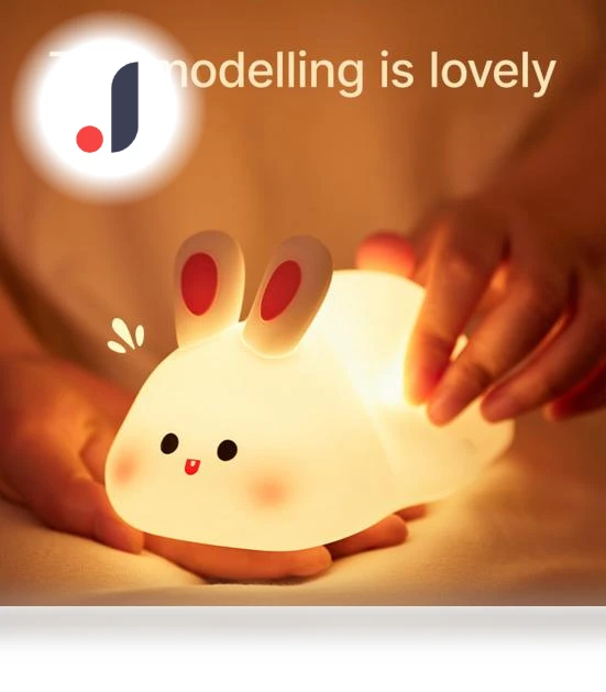 Adorable Rabbit Night Light — Night Lights, Amusedly