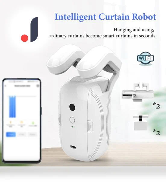 Automatic Curtain Opener Robot — Smart Home Hubs & Controllers, Amusedly