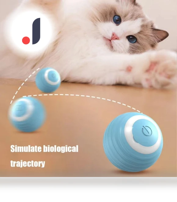 Automatic Rolling Ball Toy for Pets — Automatic Launchers, Fujeenn