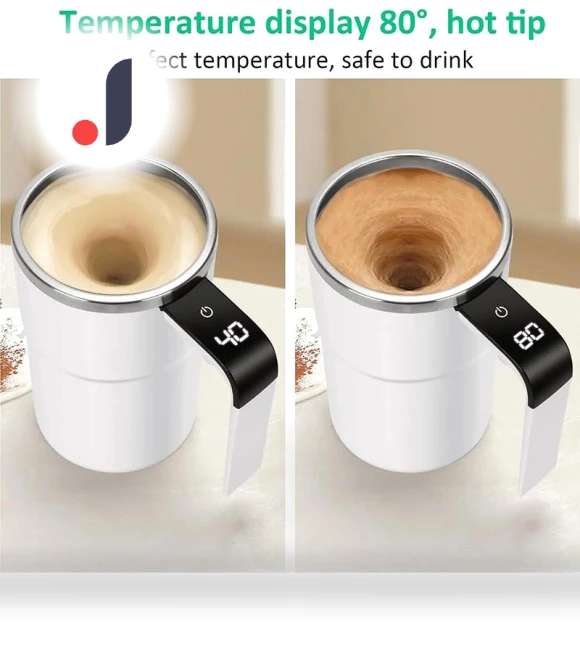 Automatic Self-Stirring Magnetic Coffee Mug — Beverage Warmers, Werecord
