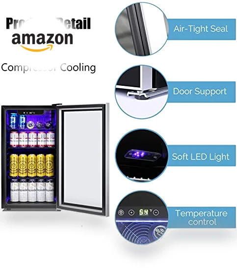 Beverage Refrigerator — Drink Coolers, Antarctic Star