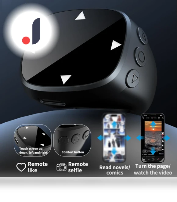 Bluetooth Ring Scroll Remote Control — Remote Controls, Good Household Items