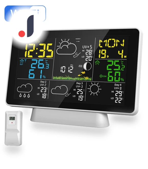 Color Screen Smart Weather Station — Barometers, Dream Garage