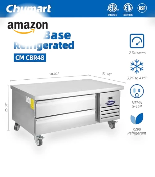 Commercial Chef Base Refrigerator — Drink Coolers, CHUMART