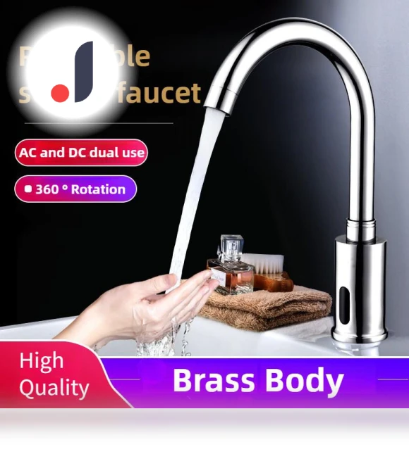 Fully Automatic Intelligent Touch Kitchen Faucet — Smart-Touch Kitchen Faucets, Crown Global