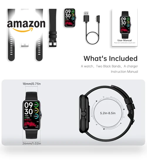 Health Fitness Tracker Smart Watch — Smartwatches, Sunorshop