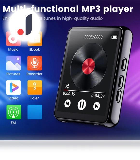 HiFi MP3 Player with Touch Screen — Portable Media Players, Wrigleys