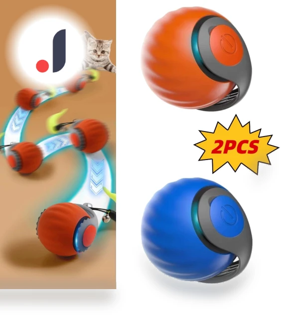 Interactive Pet Toy Ball — Interactive Animal Companions, YJMP Top
