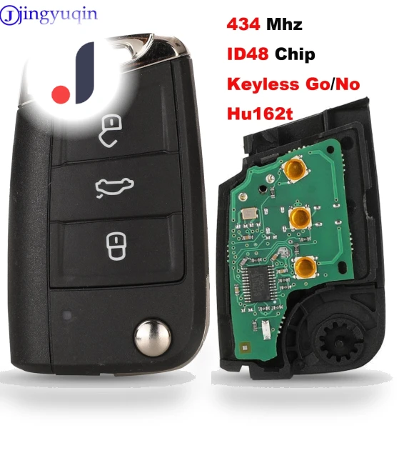 Keyless-go/Half Smart Option Remote Key — Keyless Entry, Jingyuqin Car Key