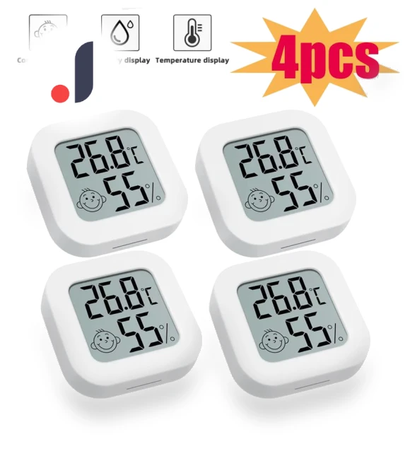LCD Digital Thermometer Hygrometer — Home Climate Control, Daily necessities-V