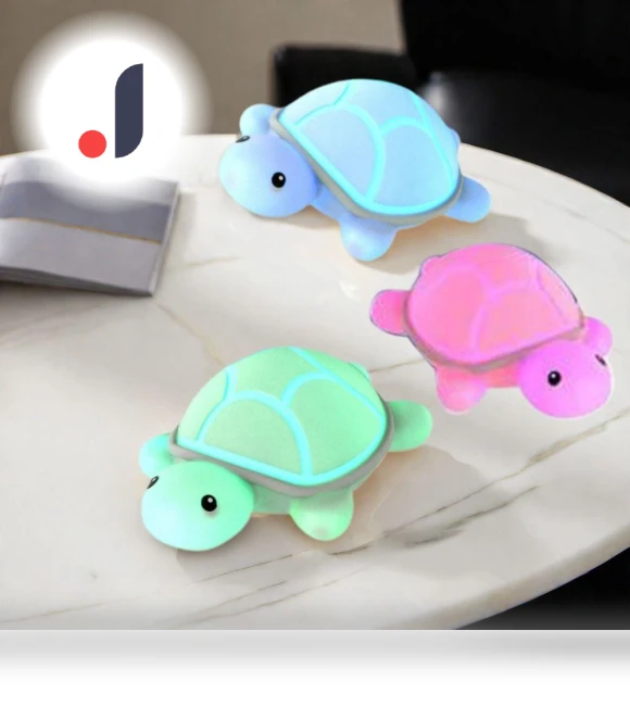 LED Silicone Night Light in Turtle Shape — Night Lights, guangbaokejki