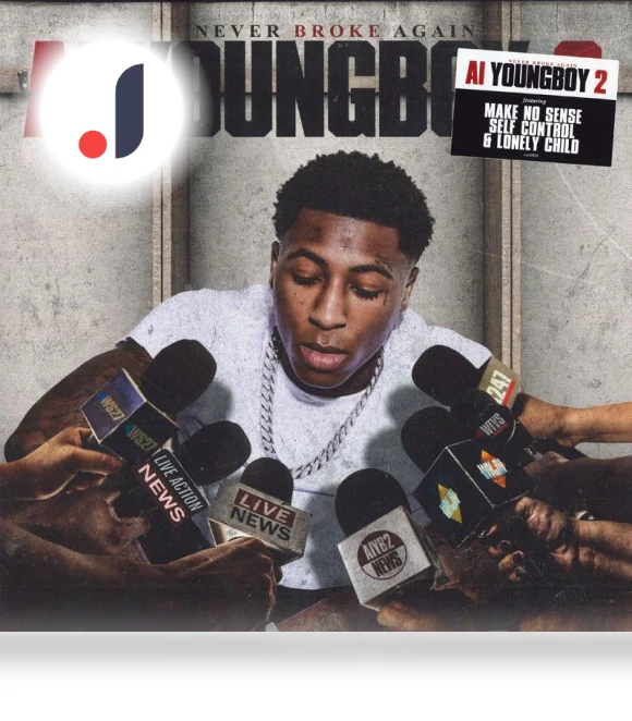 LP Record YOUNGBOY NEVER BROKE AGAIN - AI Youngboy 2 — Teen Pop, YOUNGBOY NEVER BROKE AGAIN