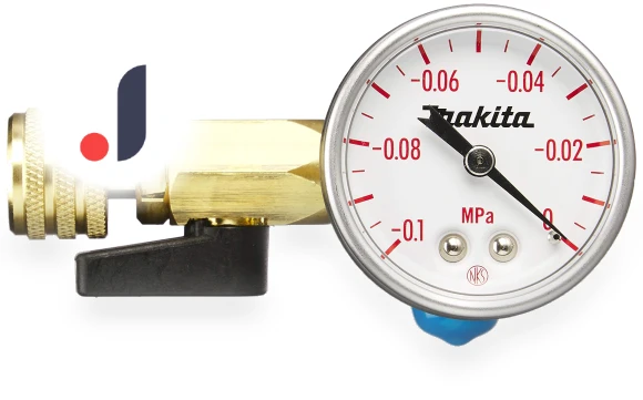 Manometric Valve for Vacuum Pump — Vacuum Hoses, Makita