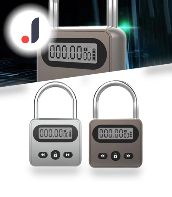 Metal Timer Lock with LCD Display — Timers, Lingmei