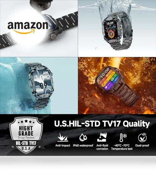 Military Smart Watch — Smartwatches, BRUBOSES