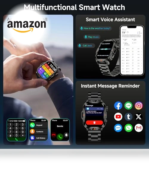 Military Smart Watch — Smartwatches, BRUBOSES
