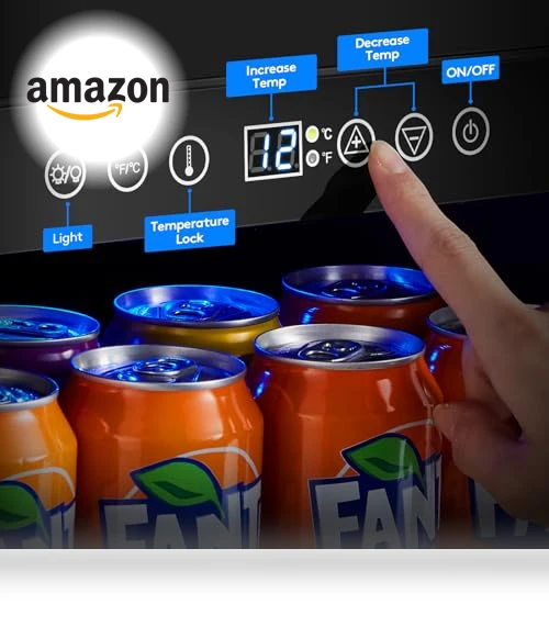 Mini Beverage Fridge Under Counter — Mini Fridges, BODEGA