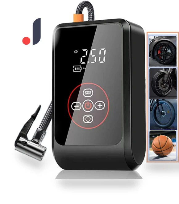 Portable Car Air Pump with Digital Display — Inflation Devices, LIAESMART