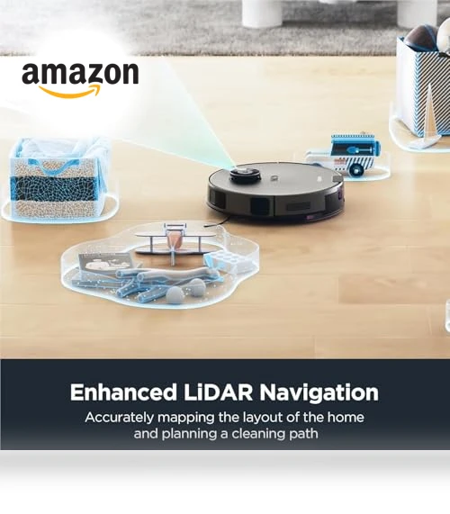 Robot Vacuum with Bagless Self Emptying Station — Smart Cleaning Robots, Eureka