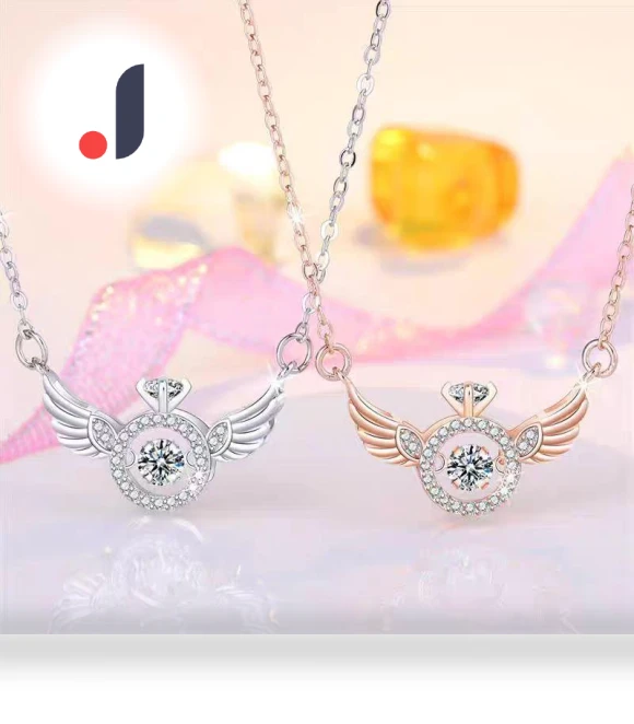 Smart Angel Wings Necklace — Men's Necklaces, Commodity Jewel