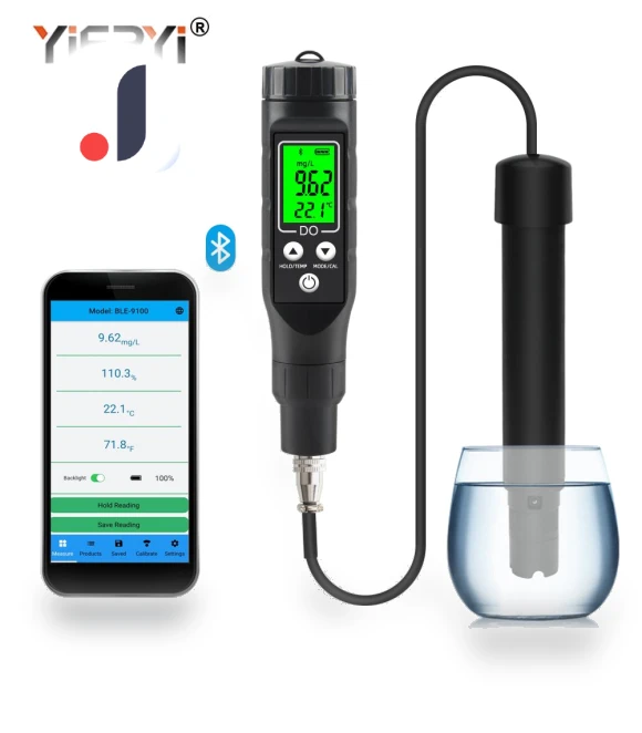 Smart Bluetooth Dissolved Oxygen Meter — Dissolved Oxygen Meters, yieryi Safe-life tools