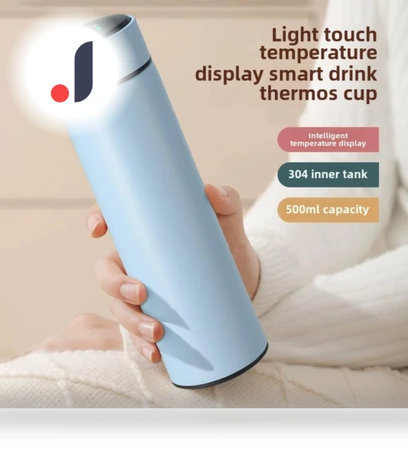 Smart Display Vacuum Insulated Stainless Steel Thermos — Thermoses, Garden Supplies My
