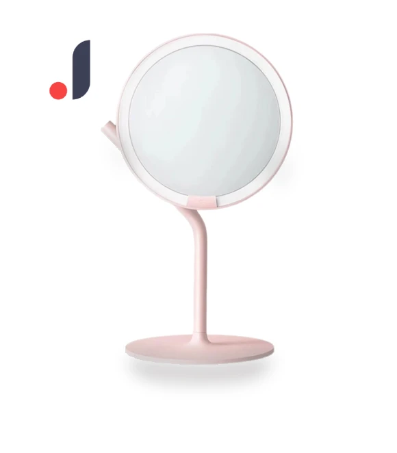 Smart LED Makeup Mirror — Compact & Travel, AMIRO
