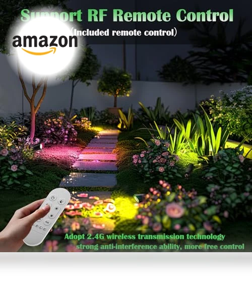 Smart RGB Landscape Lighting Kit — Outdoor Light Projectors, iYogaled
