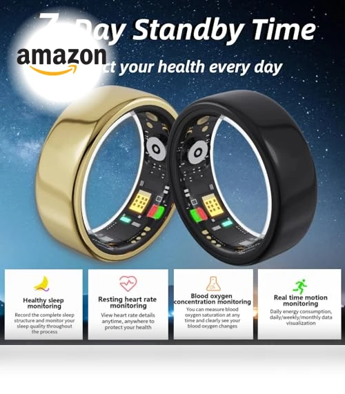 Smart Ring Health Tracker — Smart Rings, DHASUWT