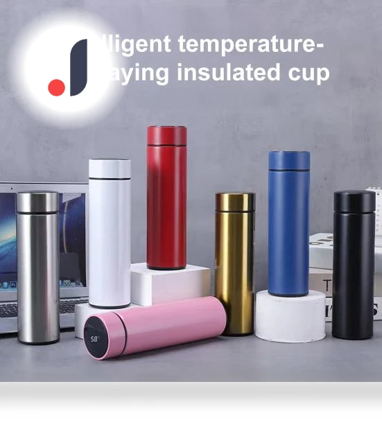 Smart Temperature Display Thermos Mug — Beverage Warmers, moxia