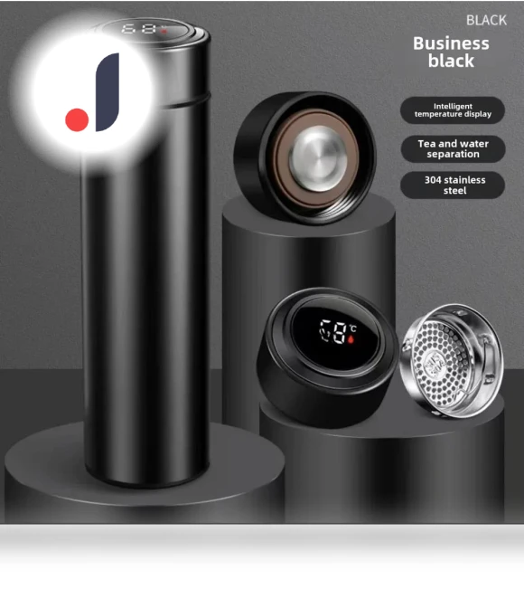 Smart Thermos Cup with LED Touch Digital Display — Beverage Warmers, Garden Supplies My