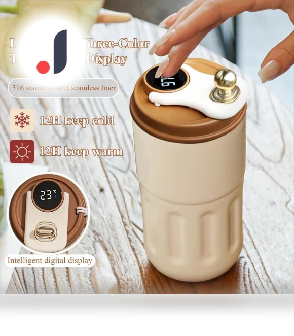 Smart Thermos Travel Coffee Mug — Beverage Warmers, Garden Supplies My