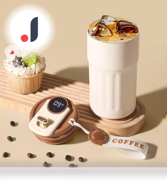 Smart Thermos with LED Temperature Display — Beverage Warmers, Garden Supplies My