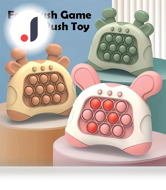 Smart Toy with 4 Modes and 999 Game Levels — Handheld Games, Great3C