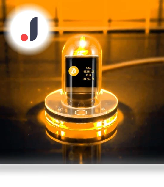 Smart Wi-Fi Glow Tube Clock — Alarms & Clocks, Practical Household