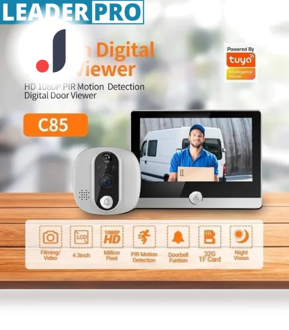 Smart WiFi Video Doorbell — Smart Home Security, Crown Global