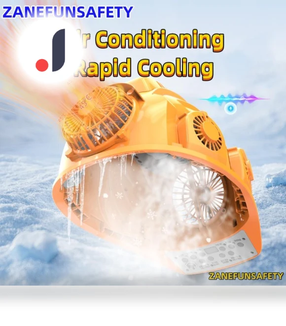 Solar-Powered Helmet with Cooling System — Accessories, DC-HOME-3